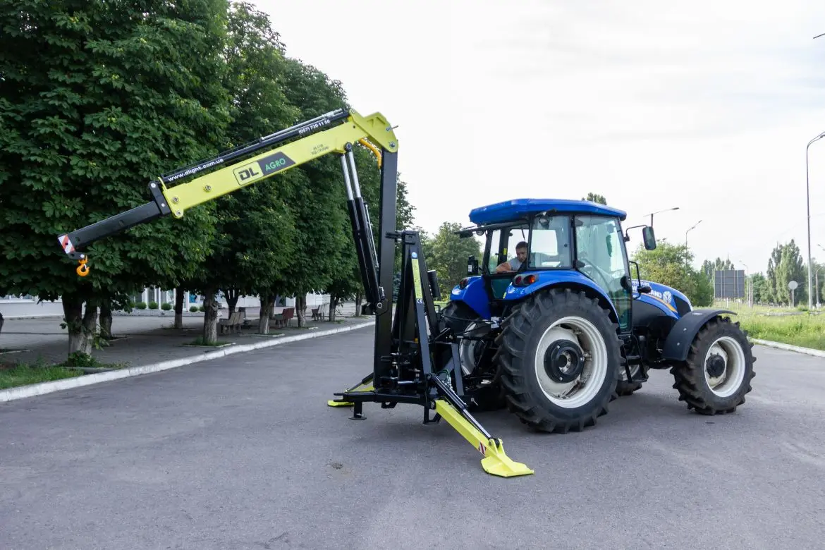 DL Agro Hydraulic Tractor Crane